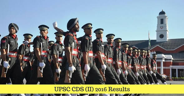 UPSC CDS (II) Final Result Out
