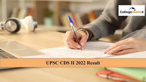 UPSC CDS II 2022 Result