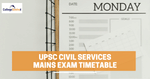 UPSC Civil Services Mains Exam 2021