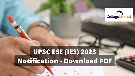 UPSC IES Notification 2023 pdf