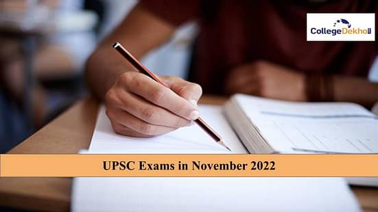 UPSC Exams in November 2022