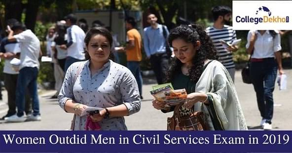 Women outdid men in civil services