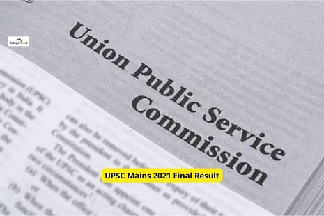 UPSC Mains 2021 Final Result Highlights: Total number of candidates selected