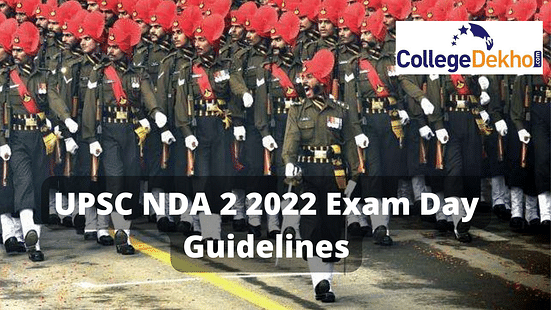 UPSC NDA 2 2022 Exam Day Guidelines