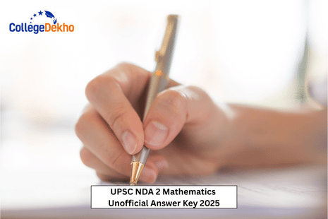 UPSC NDA 2 Mathematics Unofficial Answer Key 2025
