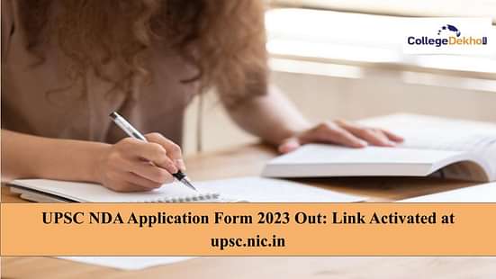 UPSC NDA Application Form 2023