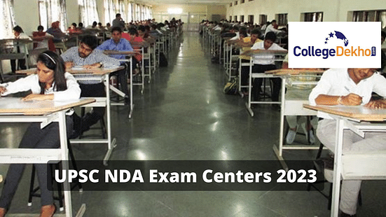 UPSC NDA Exam Centers 2023