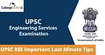 UPSC ESE Prelims Tips