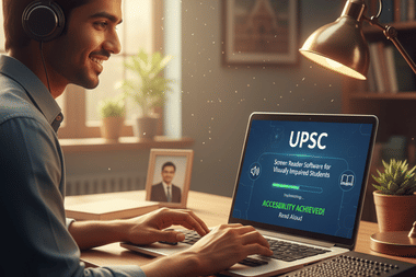 UPSC to implement Screen Reader Software for Visually Impaired Students