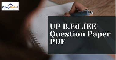 UP B.Ed JEE 2021 Question Paper