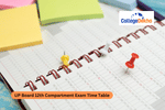 UP Board 12th Compartment Exam Time Table 2025