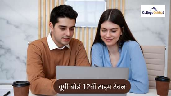 यूपी बोर्ड 12वीं टाइम टेबल 2026 (UP Board 12th Time Table 2026 in Hindi)