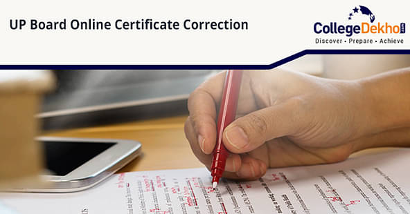UP Board Online Certificate Correction