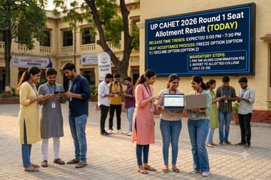 UP CAHET 2026 Round 1 Seat Allotment Result 2026 (TODAY): Release Time Trends; Seat Acceptance Process