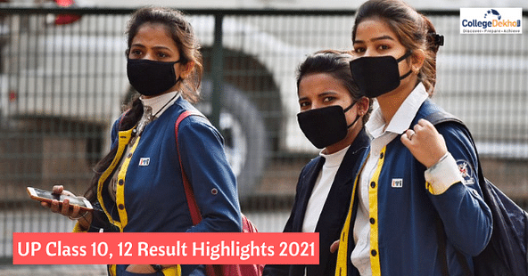 UP Class 10, 12 Result 2021 Highlights