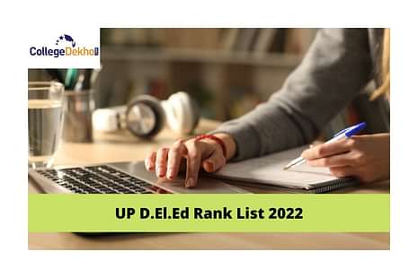 UP D.El.Ed Rank List 2022