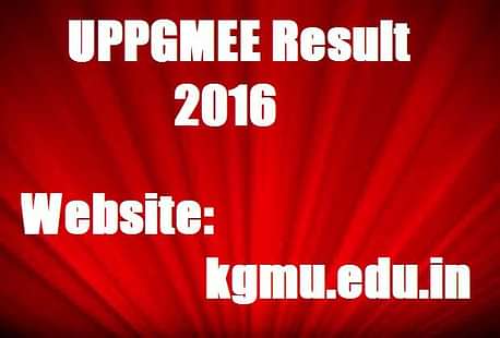 UPPGMEE 2016 MD/MS Postgraduate and MDS Dental Result Declared