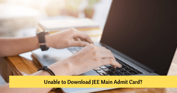 जेईई मेन 2024 एडमिट कार्ड डाउनलोड में दिक्कत (JEE Main 2024 Admit Card Download Problem)