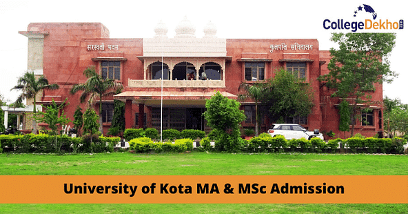 University of Kota MA M.Sc Admission 2021
