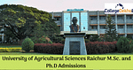 M.Sc and Ph.d Admission at UAS, Raichur
