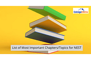 List of Most Important Chapters/ Topics for NEST 2024