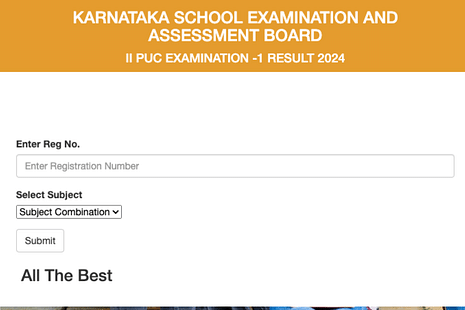 2nd PUC Result Download Link 2024 (Activated)