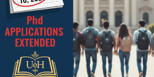 UoH extends last date to submit PhD Application Form 2026