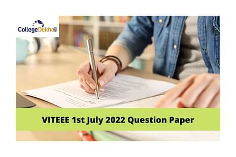 VITEEE 1st July 2022 Question Paper