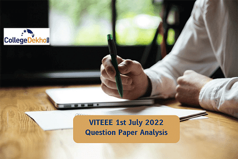 VITEEE 1st July 2022 Question Paper Analysis, Answer Key, Solutions