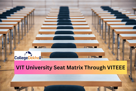 VIT University Seat Matrix Through VITEEE 2023