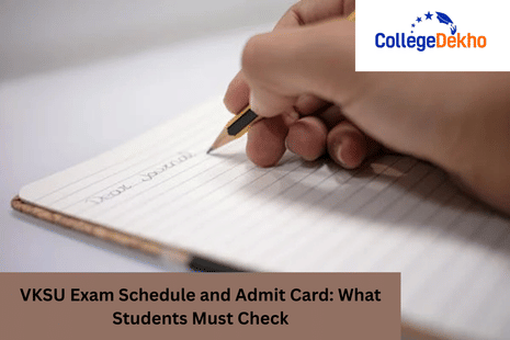 VKSU Exam Schedule and Admit Card: What Students Must Check
