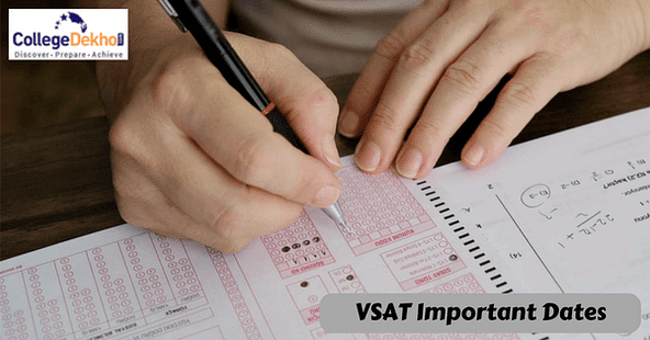 VSAT 2019 Important Dates