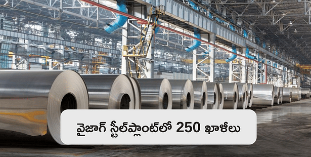 Vizag Steel Recruitment 2023: డిగ్రీ అర్హతతో విశాఖ స్టీల్ ప్లాంట్‌‌లో 250 ఖాళీలు, పూర్తి వివరాలు ఇవే