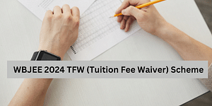 WBJEE 2024 TFW (Tuition Fee Waiver) Scheme