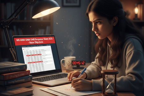 WB ANM GNM OMR Response Sheet 2025 Objections Deadline TODAY