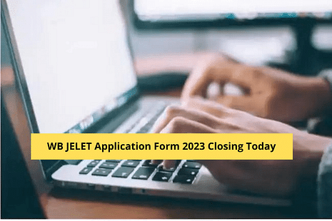 WB JELET Application Form 2023 closing today at 5:30 PM