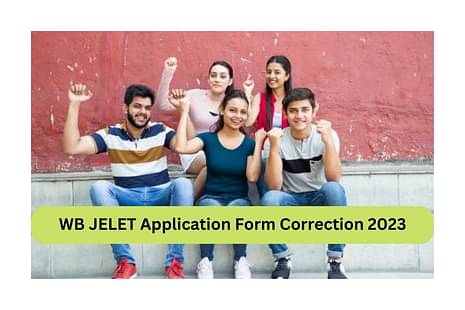 WB JELET Application Form Correction 2023