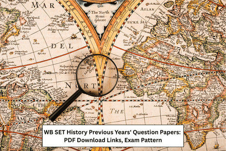 WB SET History Previous Years' Question Papers