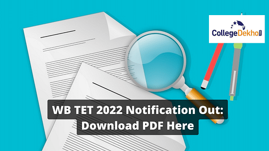 WB TET 2022 Notification Out Download PDF Hee