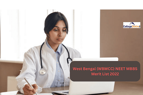 West Bengal (WBMCC) NEET MBBS Merit List 2022