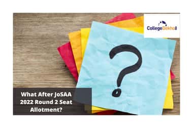 What After JoSAA 2022 Round 2 Seat Allotment