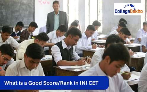 What is a Good Score/Rank in INI CET 2023?