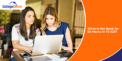 What is the Rank for 50 Marks in TS ICET 2025?