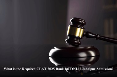 What is the Required CLAT 2025 Rank for DNLU Jabalpur Admission?