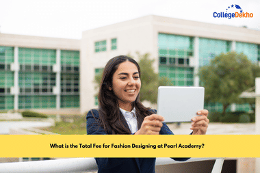 What is the Total Fee for Fashion Designing at Pearl Academy?