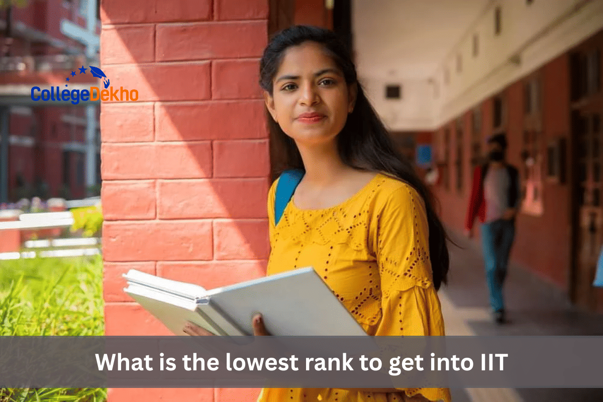 What is the lowest rank to get into IIT?