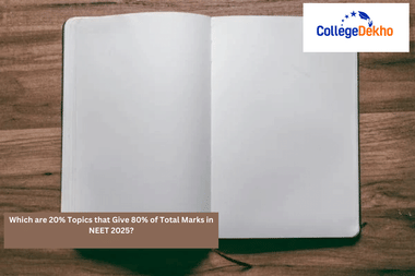 Which are 20% Topics that Give 80% of Total Marks in NEET UG?