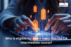 Who is eligible for direct entry into the CA Intermediate course?
