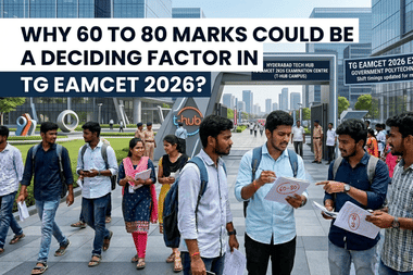Why 60 to 80 Marks in TG EAMCET 2026 could be a deciding factor for B.Tech Admission?