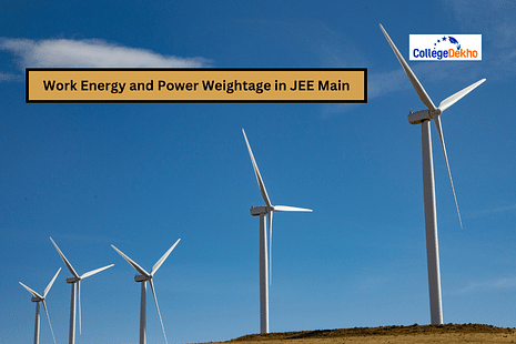 Work Energy and Power Weightage in JEE Main 2025